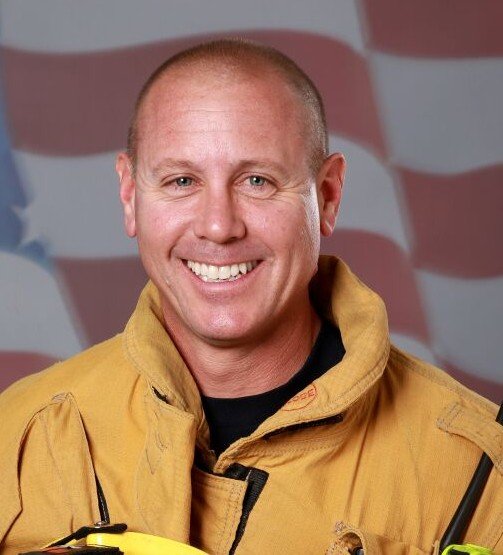 Firefighter Jonathan Flagler